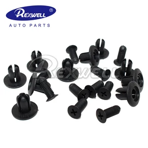 High Performance OEM 86590-28000 Auto Car Plastic Fastener and Retainers Clips Black for Body Door Trim Fender Panel Bumper Sets