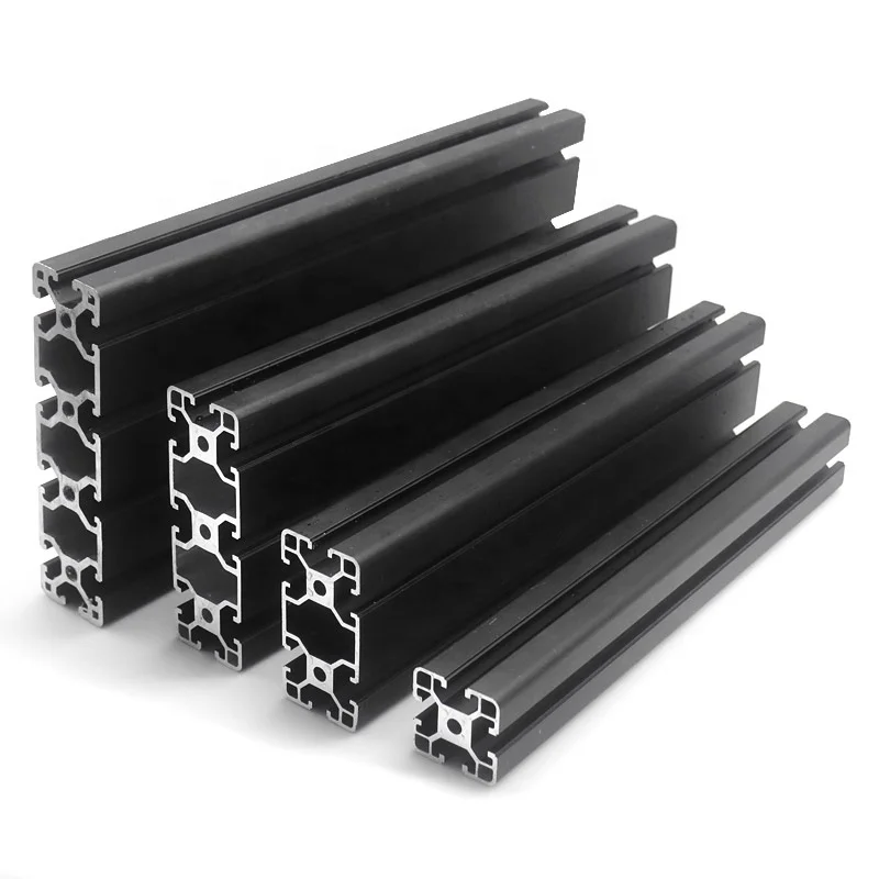 Nero 2020 2020N1 2040 2040N1 2060 2080 4040 4080 20100 V-Slot Profilo In Alluminio Standard UE 100mm-550mm Stampante 3D Telaio FAI DA TE - Foto 3
