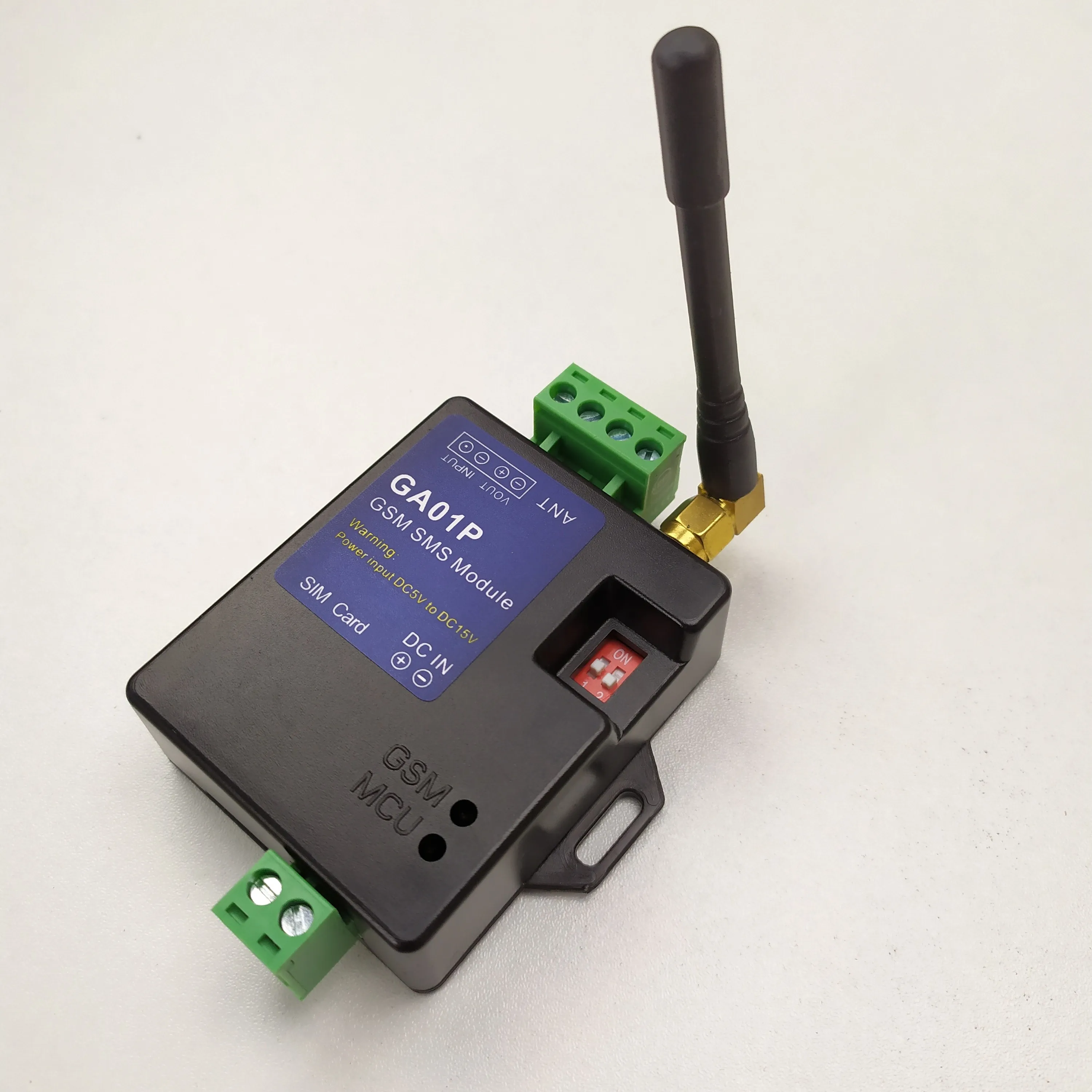 Sensor de Infrarrojos GA01P gsm Mini Alerta de Falla de energía remota Inteligente Alarma de Llamada de SMS Seguridad para Interruptor magnético de Puerta Hopcd 1 Canal Sistema de Alarma gsm