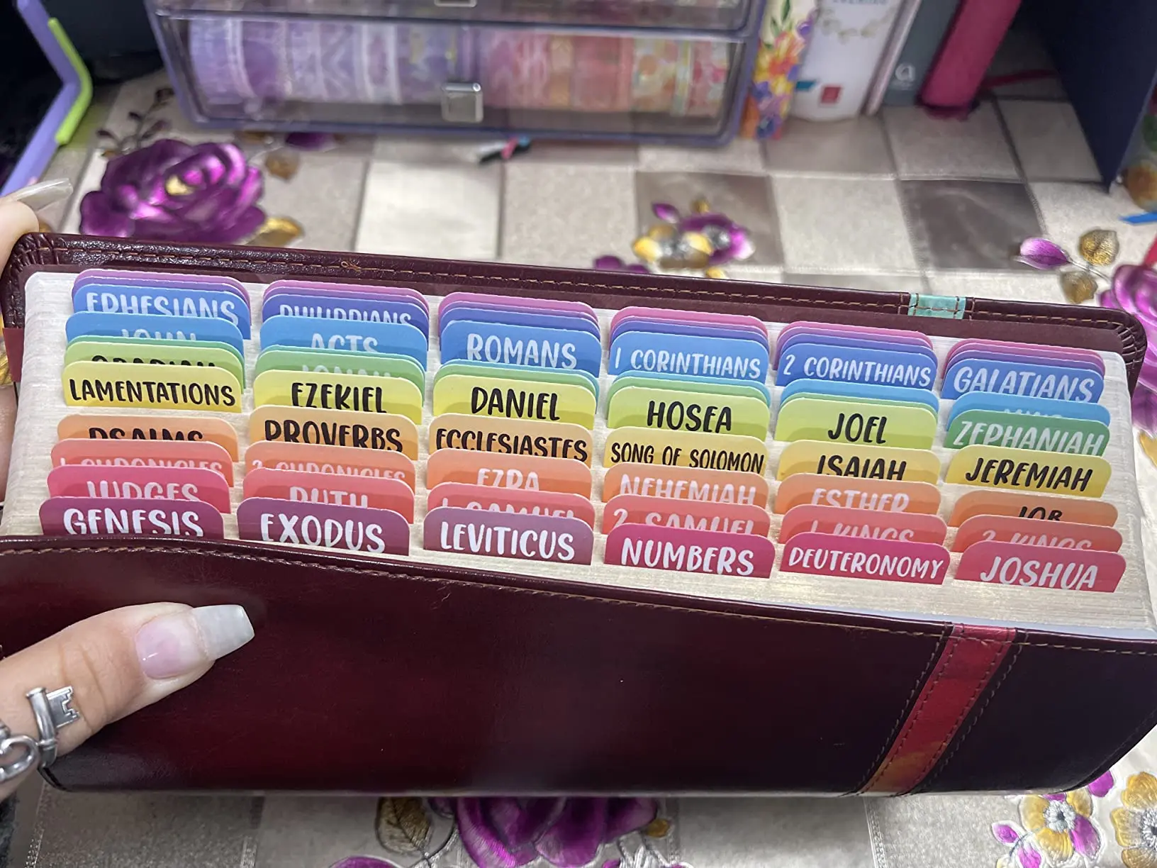 Laminated Bible Tabs For Study Bible Catholic Tabs For Men Tabs For