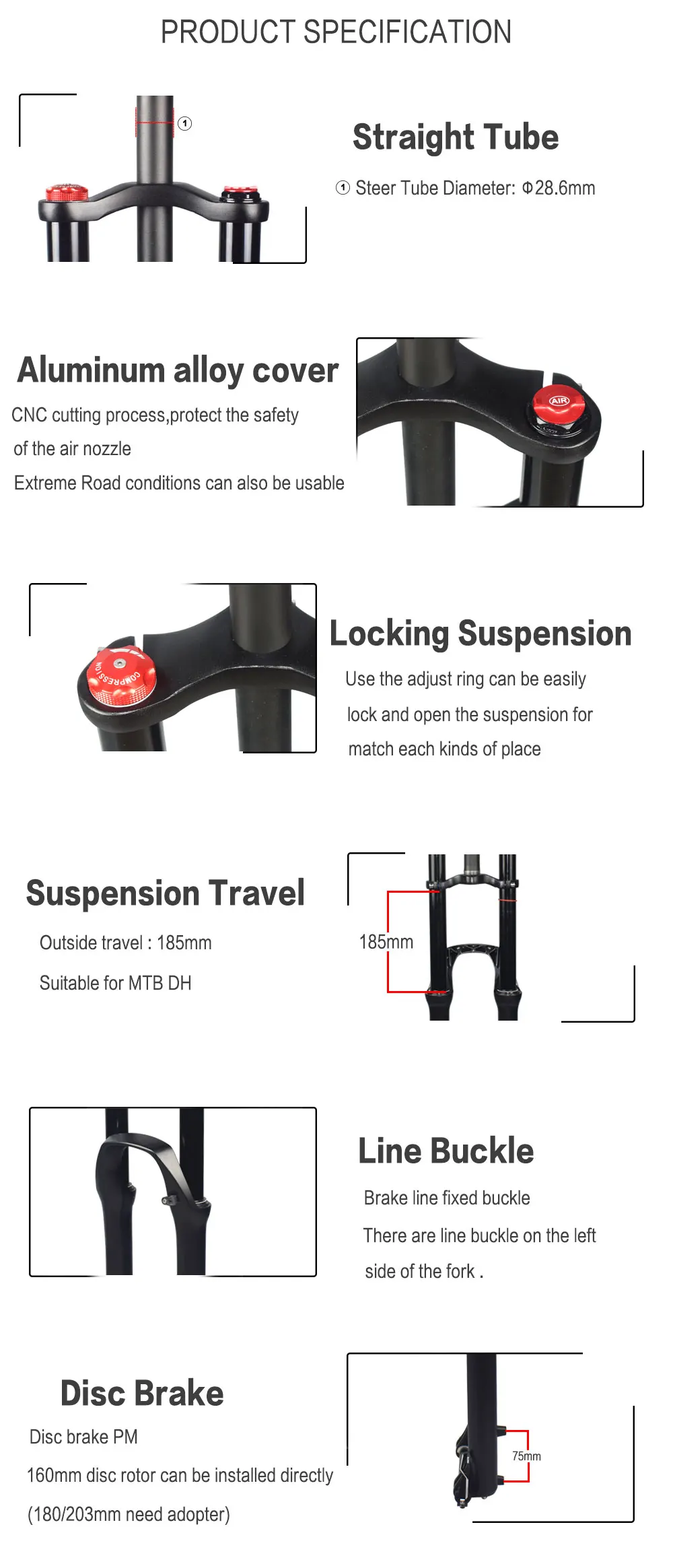 Suspension Fork Bicycle