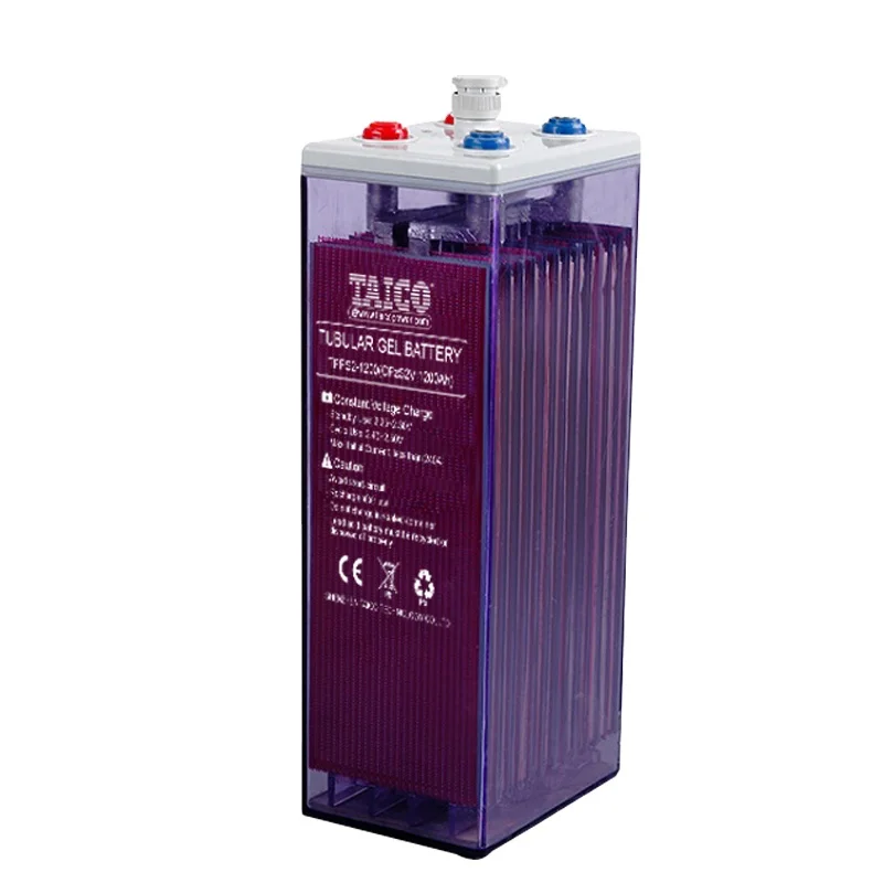 1000ah lithium battery deep cycle working 2v24V 1200AH1500ah liquid OPZS Tubular batteries