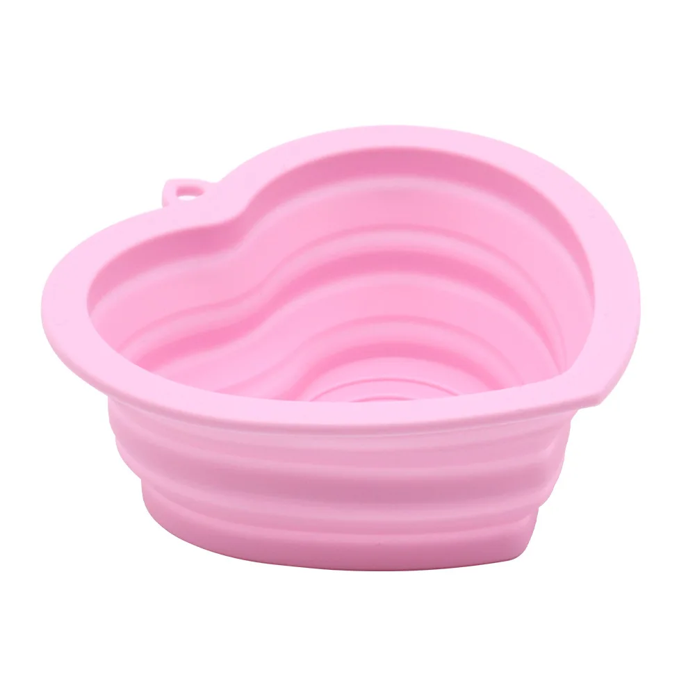 Portable Outdoor Dog Food and Water Bowl Food Grade Silicone Folding Pet Bowl Easy Feed Dog Bowl Pet Supplies