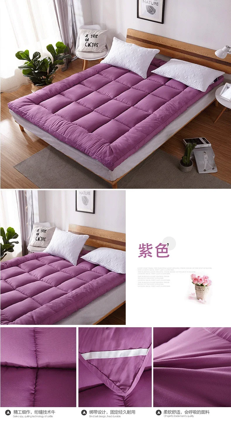 Mattress Pad Cover Pillow Top Topper Luxury Cooling