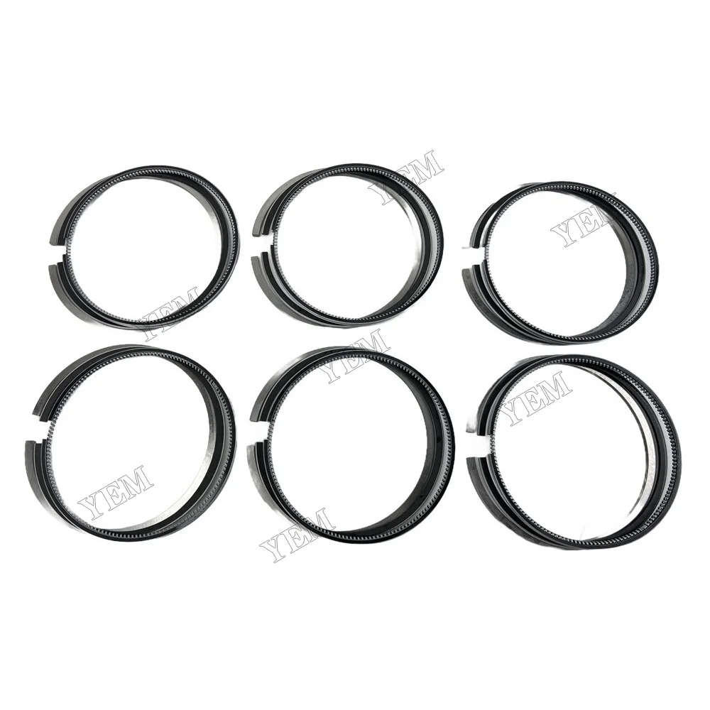 Piston Ring Compatible for Isuzu 6SD1s Industrial Engine Parts
