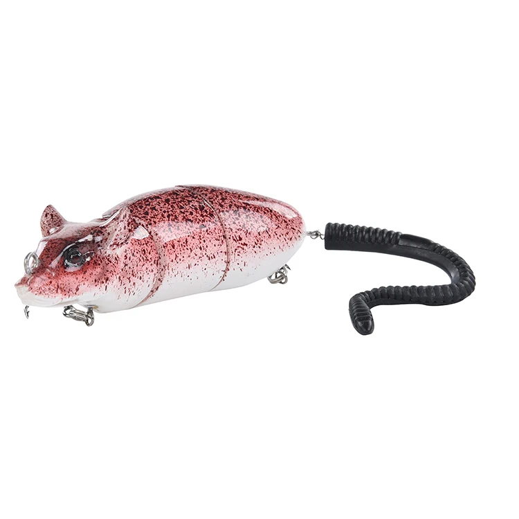 COOLL Fake Rat Artificial Fishing Lure Lifelike Mouse Fishing Swimbait Bait  Accessory