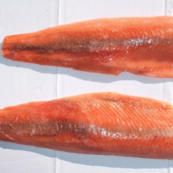 new coming top quality chum salmon fillets portion frozen fish