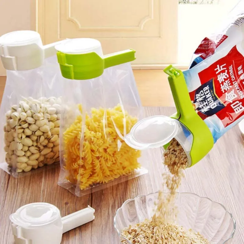 保鲜封口器夹封口倒食品零食袋收纳封口夹