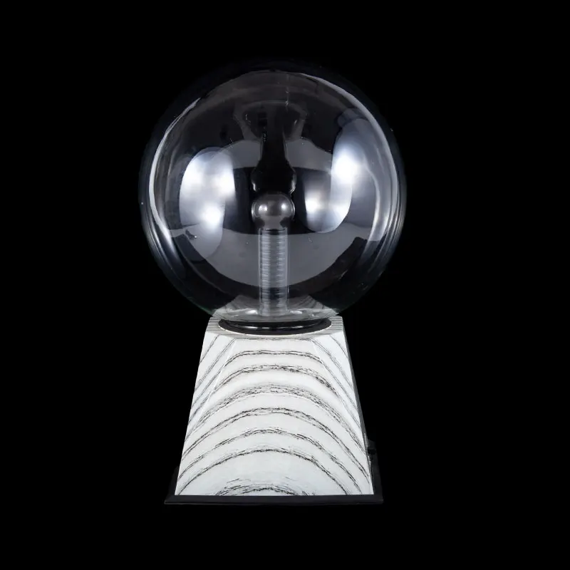 Детская Подарочная игрушечная 8-дюймовая плазменная лампа с сенсорным звуком Волшебная плазменная шаровая лампа для домашнего декора