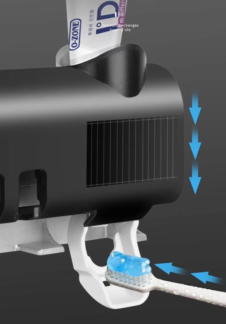 Good Quality Battery Operated Uv Ray Toothpaste Automatic Dispenser