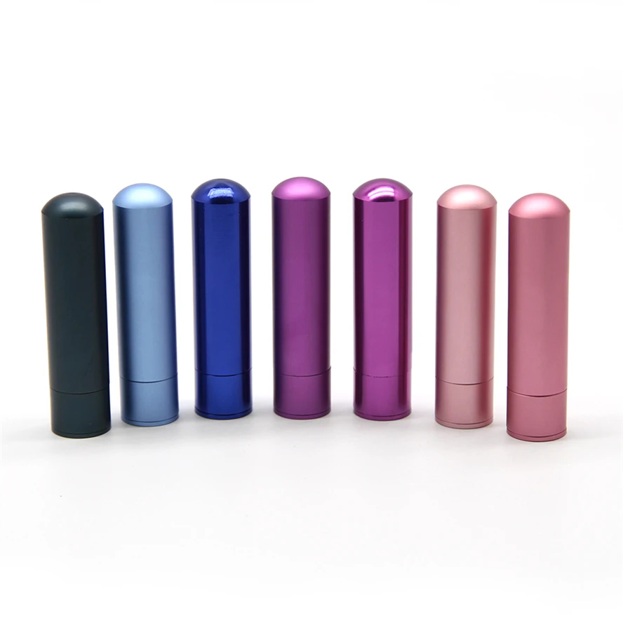 Alibaba.com: Refillable aluminum nasal inhalers in gold, silver, and ...
