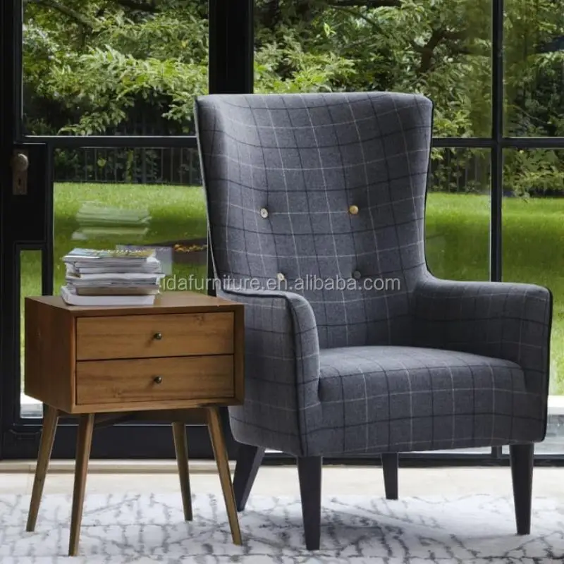 Mueble de salón moderno mesita de noche de mediados de siglo