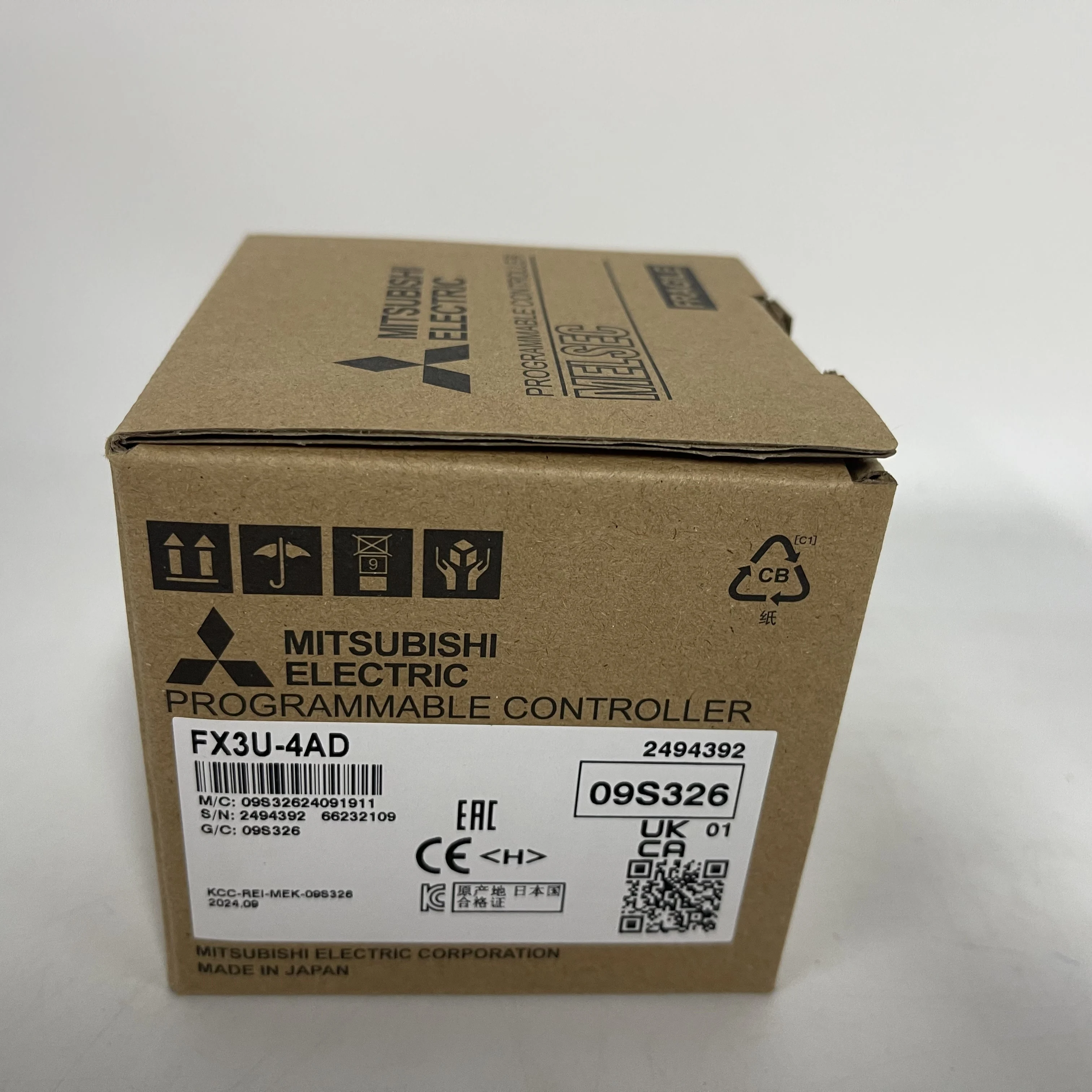MITSUBISHI ELECTRIC Analog Input Module FX3U-4AD