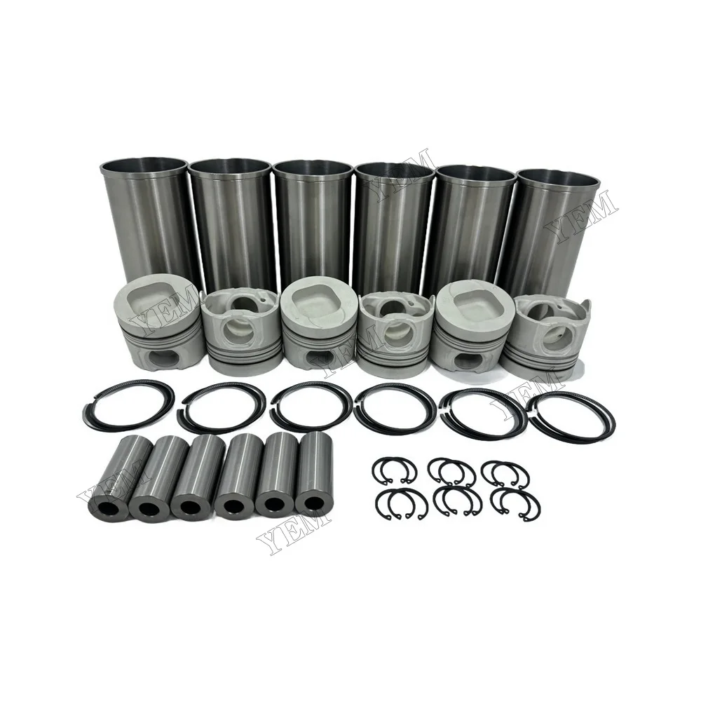 For Isuzu 6SD1 Cylinder Liner Kit Engine Parts Agricultural Engine Parts 3