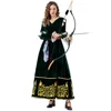 Dark green [dress belt and waist accessories]