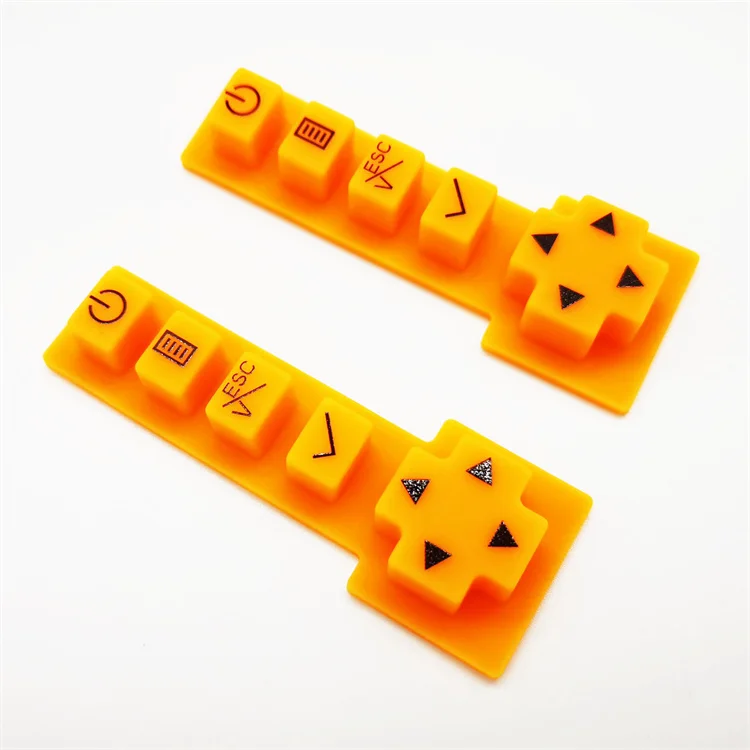 Silicone Rubber Push Button Remote Controller Conductive Silicone Button with Custom Cutting Processing Service