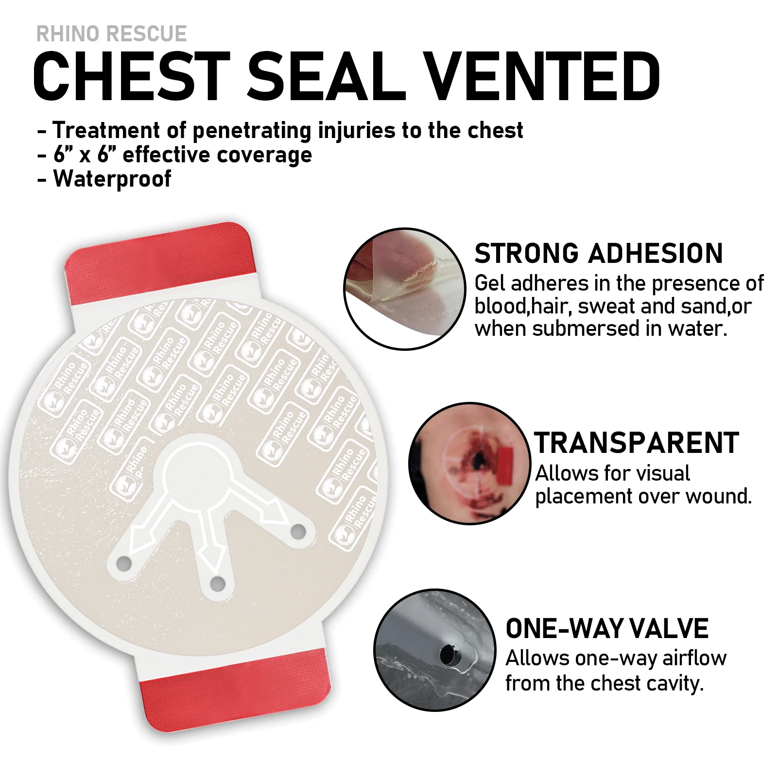 rhino rescue emsrun chest seal twin