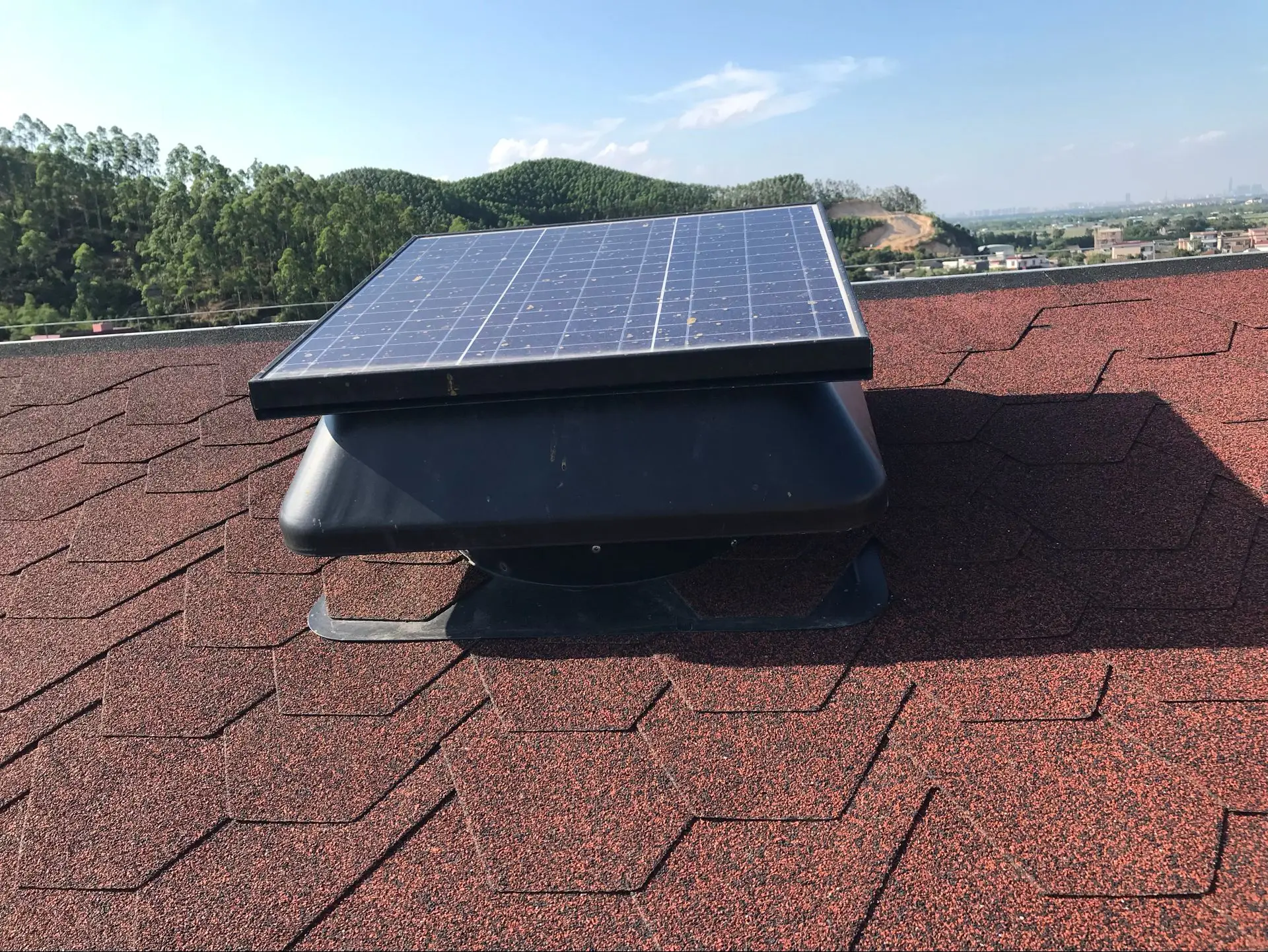 Kit Ventilatore Solare 10W Con Pannello - Doppia Ventola Per Scarico Aria In Serra, Pollai, Capannoni - Foto 3