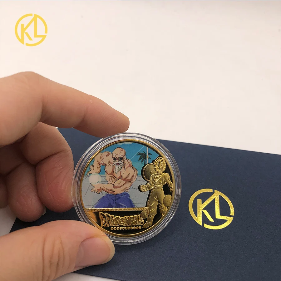 Dragonball Coin Double Chance Gold and GITD Challenge Coin outlet Kamehacon