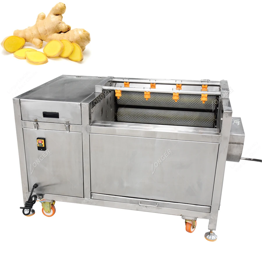 Best Price Brush Vegetable Washer Carrot Washing Machine Potato Peeling Machine