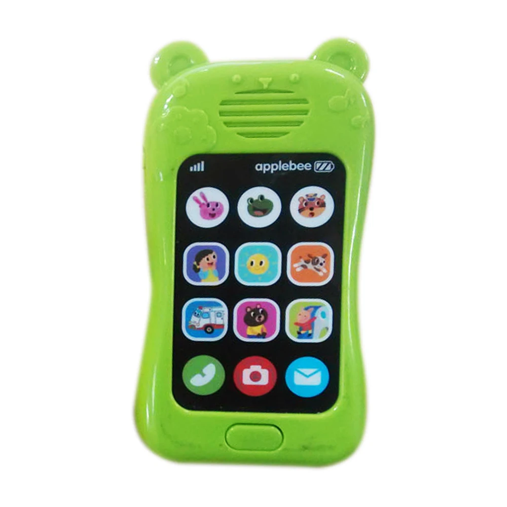 Wholesale Interactive Baby Learning Phone Toy Kids Play Mobile Phone Made of Plastic Preschool Toys Set