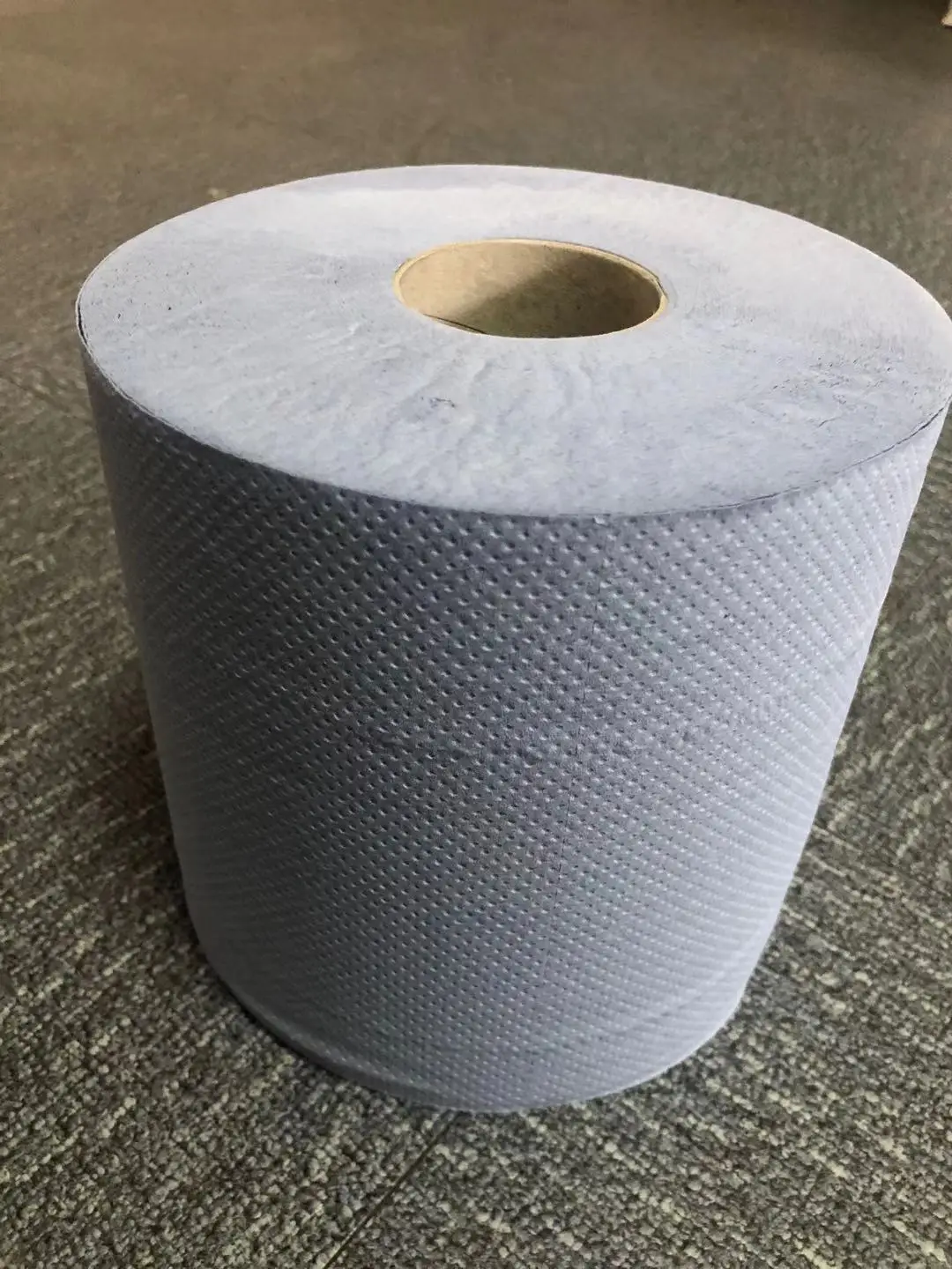 Blue Embosed Quality Paper Towel Centrefeed Tissue 2Ply 6,12,18 Extra 85m Roll. 