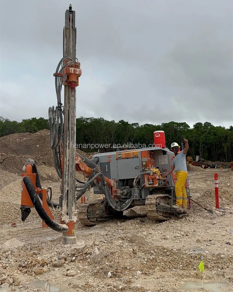 ZEGA D535TA Hydraulic Integrated Blasting Hole Drilling Machine