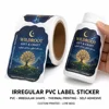 Irregular PVC Thermal Printed Sticker