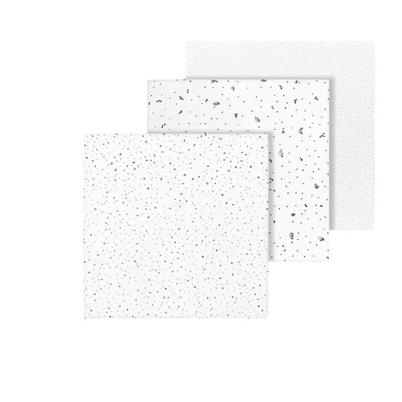 4x8 Mineral Wool Ceiling Panels Sound Absorption Suspend Ceiling Mineral Fiber Board