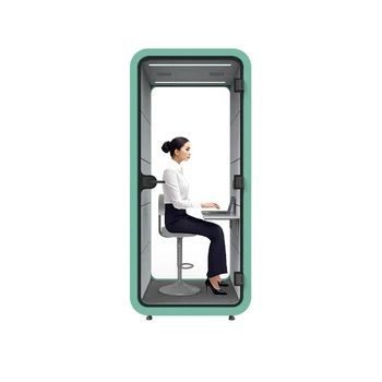 Indoor and outdoor 1 meters high phone booths for sale soundproof office pod