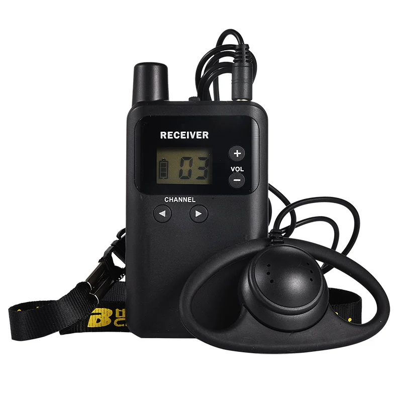 Wireless Audio Guide System 813R Hot Selling Tour Guide System for Tourism Visit Conference Teaching Church High Cost-effective