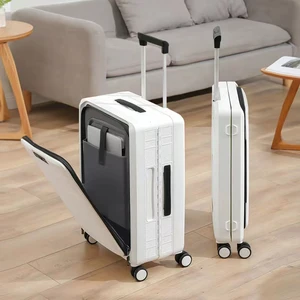 20 Inch PP Spinner Wheeled Collapsible Luggage Waterproof Folding Suitcase with Laptop Bag Travel Trolley Luggage Bags