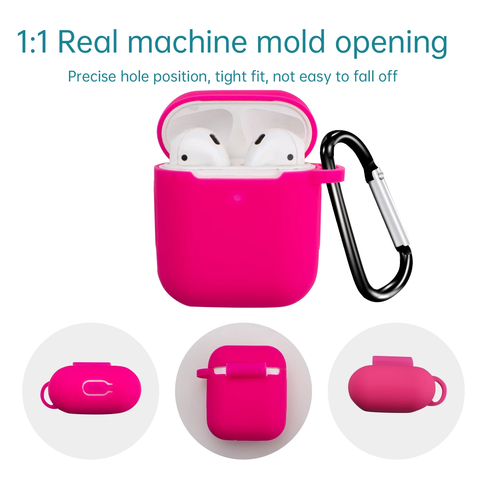 Hot Newest For Airpods 2 Case Silicone Protective Earphone Cover Case
