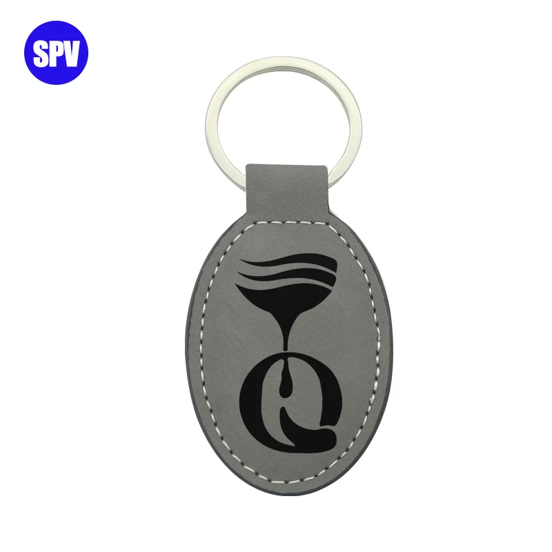 SUPERNOVA 2022 Supernova Custom Printing Laser Engraving Laserable Leatherette Keychain manufacture