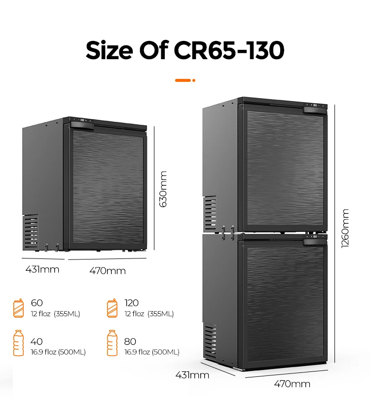 Alpicool CR90 90L RV Fridge - Dual Use Portable Freezer
