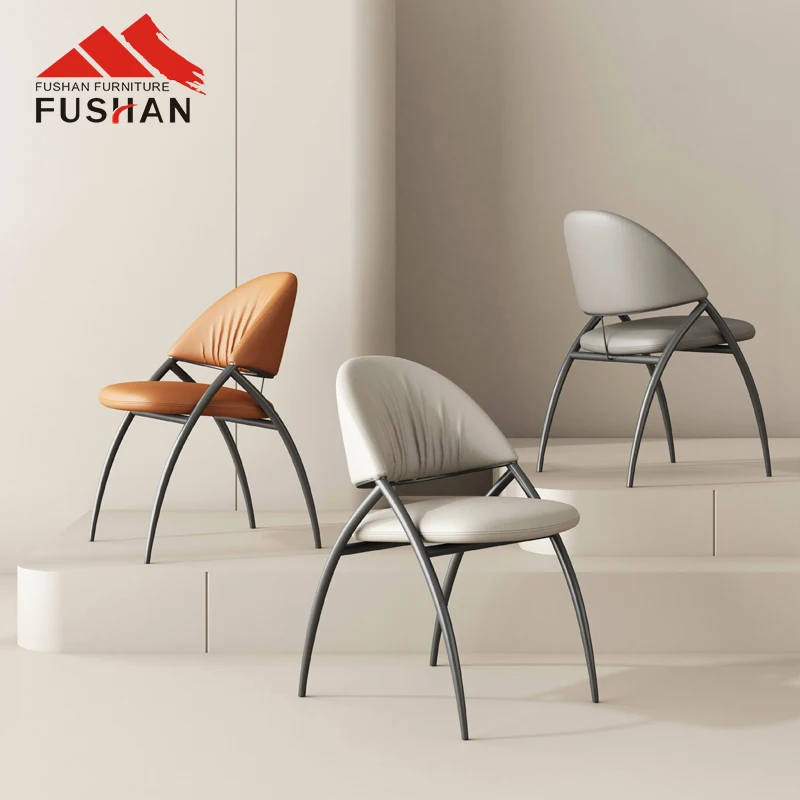 High quality luxury modern hotel restaurant dining room chair nordic style home cafe chair metal leg velvet fabric dining chair