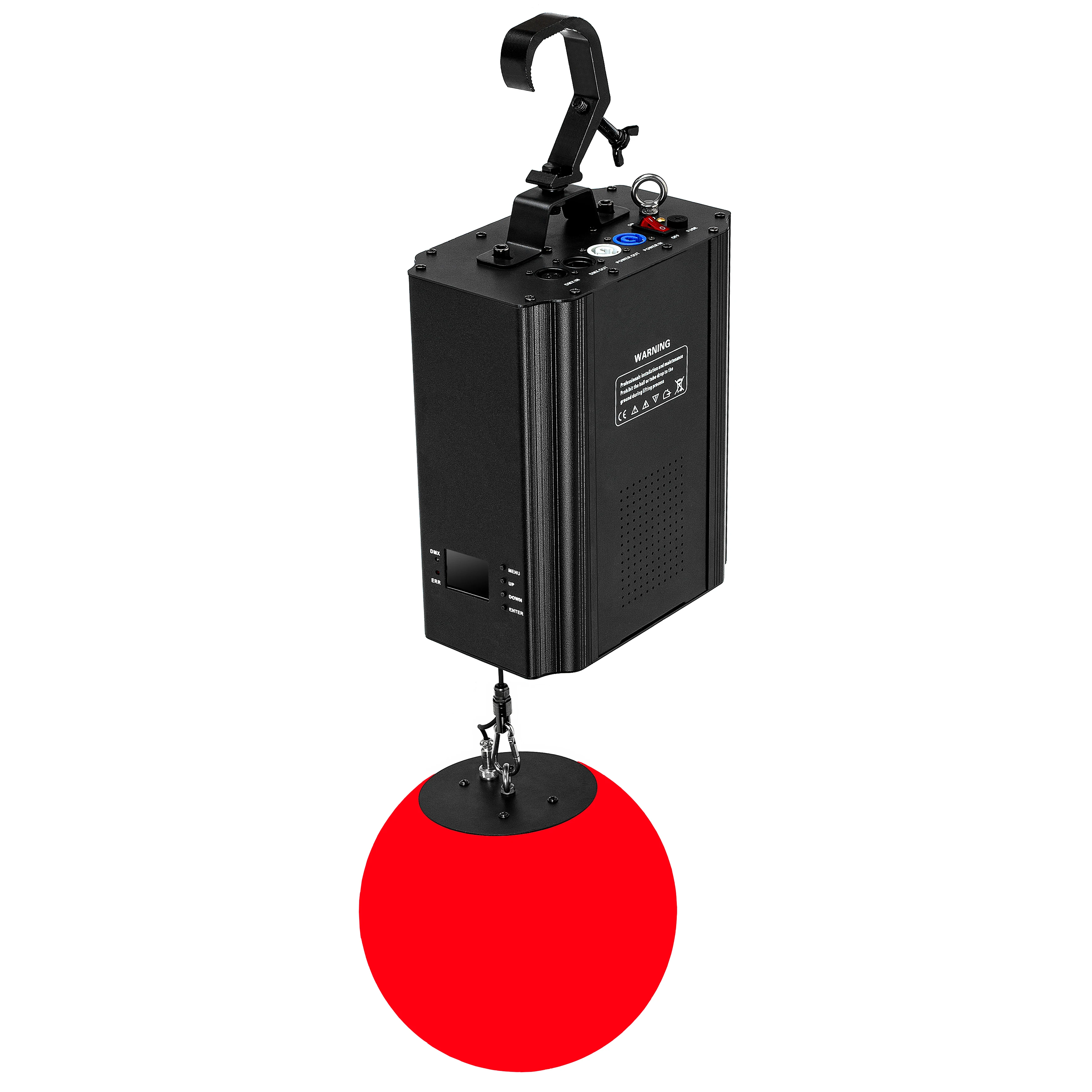 Xlighting Kinetic Lighting Dmx Control Winch and Kinetic Lights System RGBW Led Disco Ball