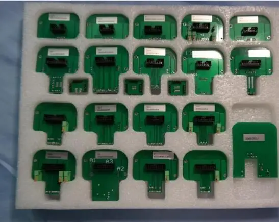 22PCS Full Set LED BDM Frame ECU RAMP Adapters for KTAG KESS KTM Dimsport BDM Probe Adapters