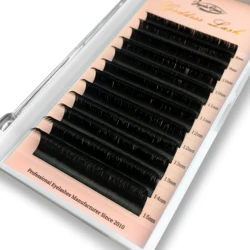 Новое прибытие частный ярлык 003 005 007 мм Корея ПБТ Быстрая доставка быстрое наращивание ресниц в наличии