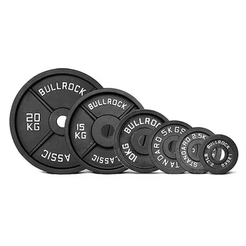 Factory Direct Wholesale Cast Iron Barbell Bumper Plate Durable Strength Weightlifting Training for Fitness