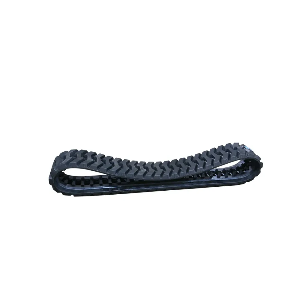 Small Vehicle Rubber Track System All Terrain Rubber Track Wheel Chair Caterpillar 312 Rubber Track Shoes 500mm