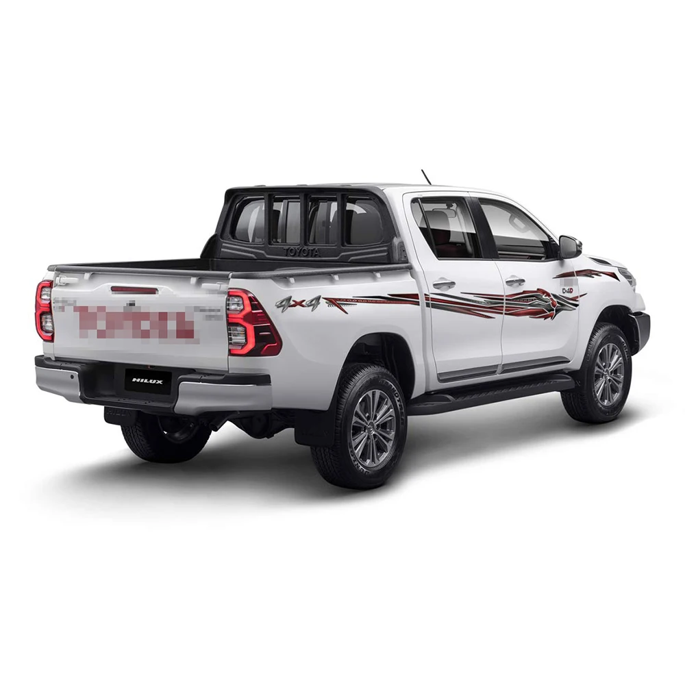 2 Stück Auto Tür Seitenaufkleber 4x4 Offroad Sport Dekor Aufkleber Vinyl Zierleiste Für Pickup Trucks Und Suvs - Auto