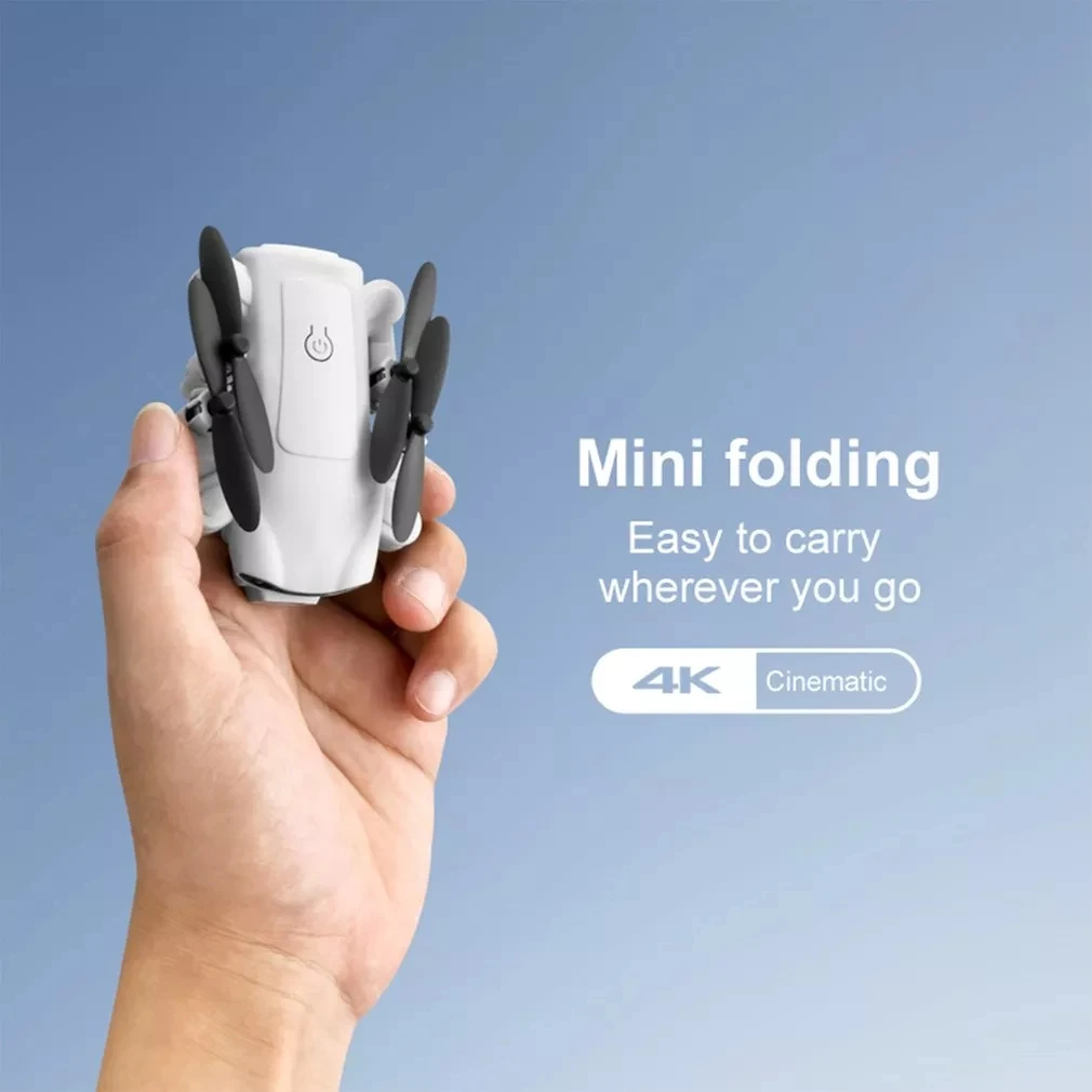 Beginner 4DRC V9 Mini Drone 4k Dual Camera 2.4Ghz WiFi FPV Drone Height Keep Drones Foldable RC Quadcopter Helicopter Toys Gifts