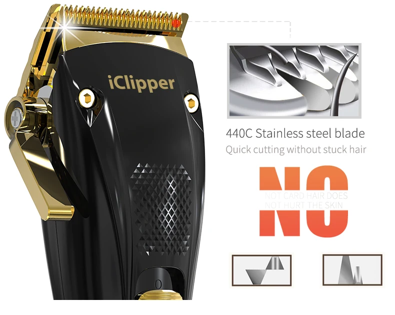 Iclipper K33s Powerful Electric Hair Cutting Machine With Charging