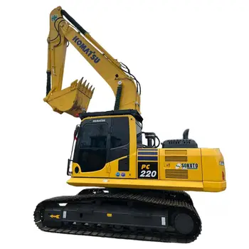 High Quality Second Hand Komatsu PC220-8 Crawler Excavator Japan Export Popular Model with Core Engine Component