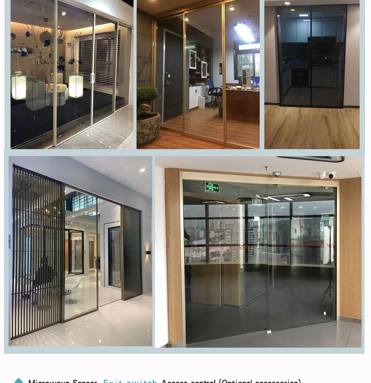 Oredy Levitation Automatic Sliding Door For Restaurant