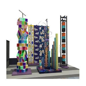 Factory Custom Children Indoor Climbing Walls Popular Portable Kids Adults Rock Climbing Wall for Playground Indoor