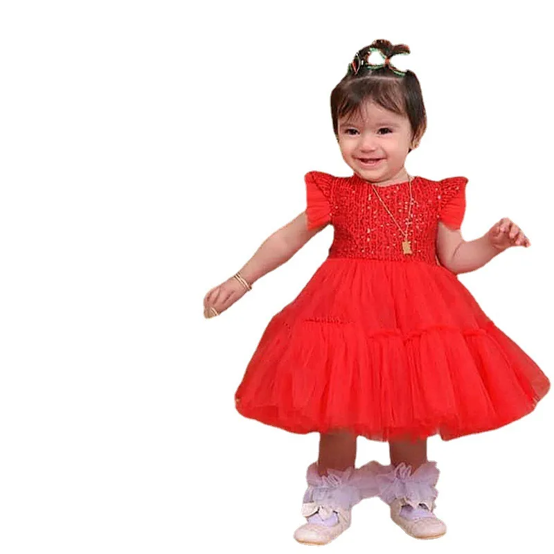 Fábrica Lantejoulas Arco Crianças Vestido,Bebês Festa Vestido De Natal Do  Bebê - Buy Vestido De Natal Do Bebê,Bebês Vestido De Festa,Crianças Vestido  Product on Alibaba.com