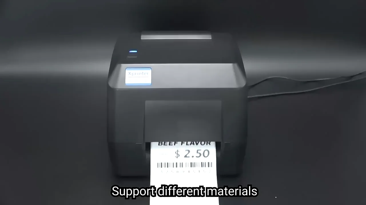 H500e 300dpi Bt Usb Ribbon Printer Label Receipt Printer Barcode ...