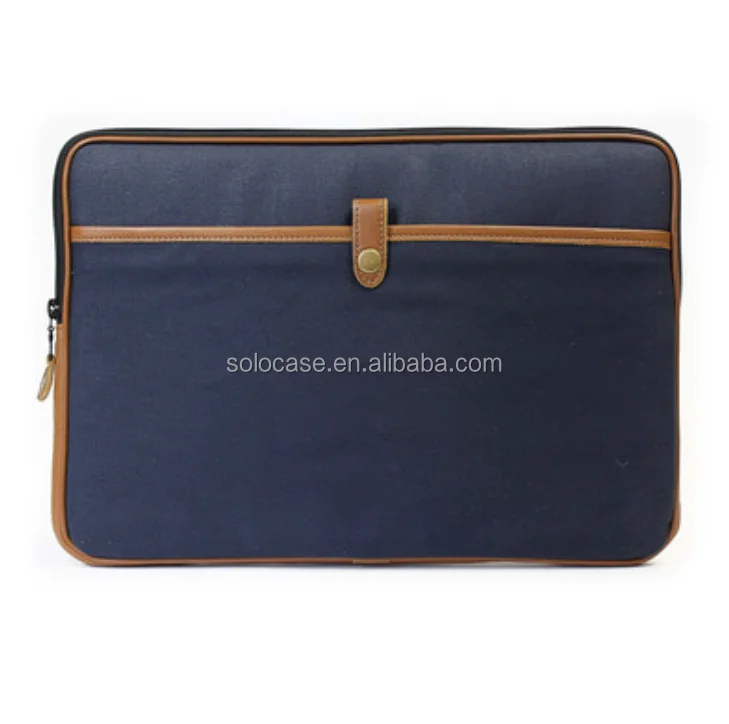 Waterproof Waxed Canvas Sleeve for Macbook